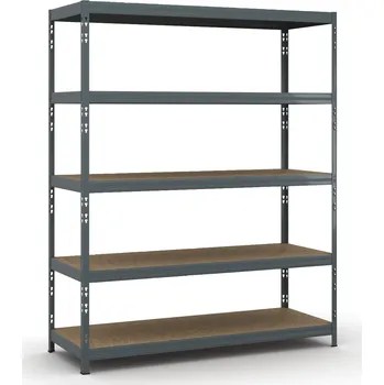 Prodejní regál Policový regál 1966x1600x600 mm, nosnost 350kg