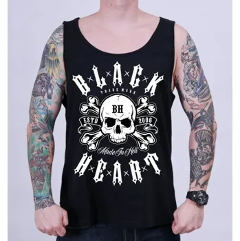 Pánské tílko tílko pánské - BULLET - BLACK HEART - 17323