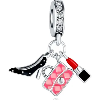 Přívěsek 4U Stříbrný přívěsek korálek móda