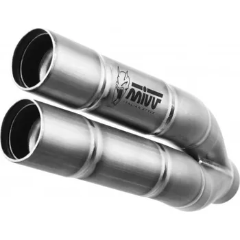 Výfuk pro motocykl Koncovka výfuku MIVV DOUBLE GUN S.048.SDGX Nerez