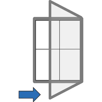 Informační tabulka Venkovní vitrína magnetická, jednokřídlá, 550 x 700 mm