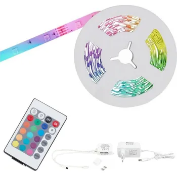 LED páska Brilo - LED RGB Stmívatelný pásek 11,5m LED/24W/230V + DO