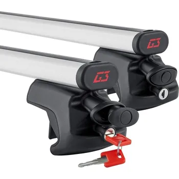Příčník na automobil Příčníky na klasické podélníky / hagusy G3 Open Alu 145cm - aluminium / uzamykatelné