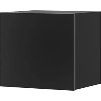 Koupelnový nábytek Nástěnná skříňka PAVO 34x34 cm lesklá černá