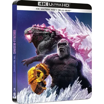 Blu-ray film Godzilla x Kong: Nové impérium - 4K Ultra HD Blu-ray Steelbook Blue