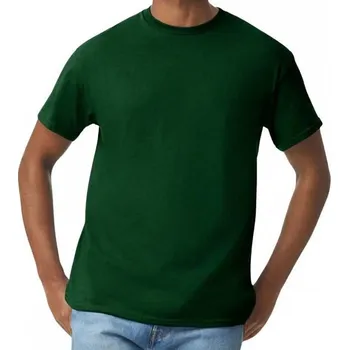 Pánské tričko Pánské těžké pracovní triko Gildan Heavy T 185g/m Barva: Zelená lesní, Velikost: L G5000