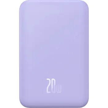 Powerbanka Baseus Magnetic Mini 20000mAh fialová