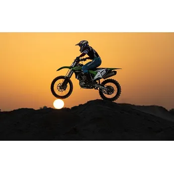 Plakát Plakát, Obraz - Bike and Sunset, Hamza Qarooni