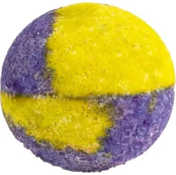 bomba do koupele GREENUM Šumivá koule do koupele - hroznové víno 125g