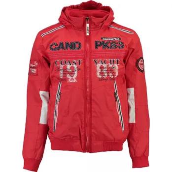 Pánská větrovka CANADIAN PEAK bunda pánská CHARLIE MEN S červená