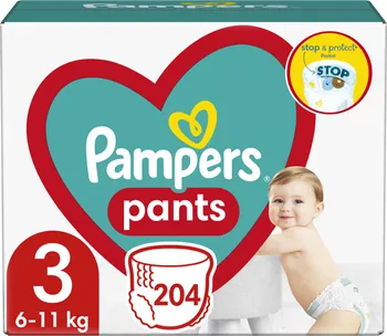 Plenkové kalhoty Pampers Pants 3 6-11 kg