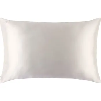 Polštář slip Prislusenstvi PillowcasesPovlak na polštář z čistého hedvábí, bílý 51 cm x 76 1 Stk. (2&nbsp;750,00 Kč / 1 ks.)