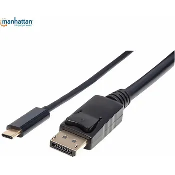 Datový kabel Manhattan USB-C USB kabel – 2 m černý (152464)