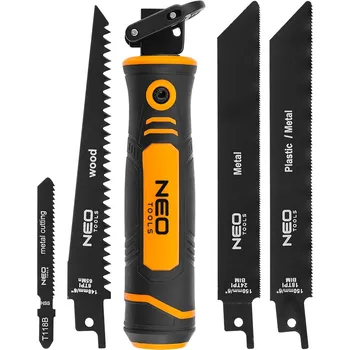 Autodíl NEO TOOLS Držák pilového listu, univerzální, sada 4 + 1