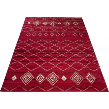 Koberec Koberec CARAMEL SCARLET 3911 červený / černý