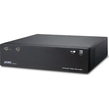 Switch PLANET NVR-820 - Netzwerk-Videorecorder - 8 Kanäle Černá