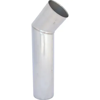 Kouřovod Zahnutý kouřovod 45°, 115 mm - nerezový