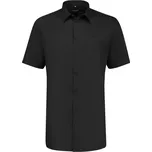 ADAMO košile pánská 179401 Comfort fit nadměrná velikost 8XL černá