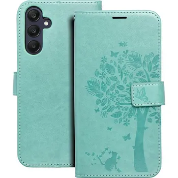 Pouzdro na mobilní telefon Pouzdro Forcell flipové MEZZO Book SAMSUNG A25 5G tree green