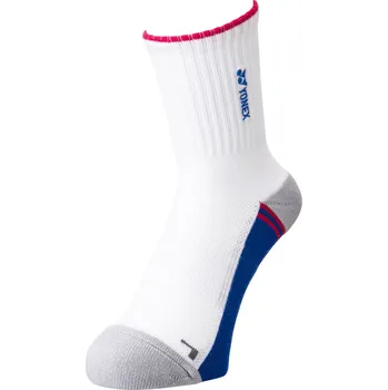 Pánské ponožky Ponožky Yonex 19151 White/Blue (1 Pack) S