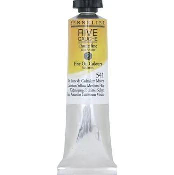 Olejová barva Sennelier Olejová barva Rive Gauche - 541 Cadmium Yellow Medium Hue Objem: 40 ml