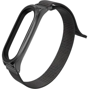 Elektronika Náhradní náramek Xiaomi Mi Band 5/6 - nylonový, černý