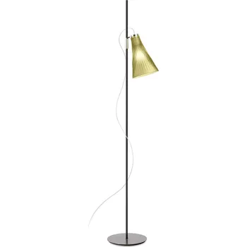 Lampička Kartell K-Lux stojací lampa, 1 světlo, černá/zelená - délka přívodního kabelu 330 cm; Ø stínidla 18 cm černá, zelená 1 x 5 W LED - Doprava zdarma