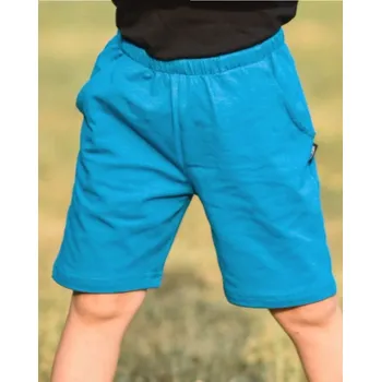 Chlapecké kraťasy Dětské kraťasy s kapsami, tmavý tyrkys 98