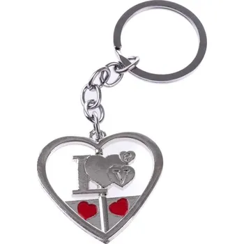 Casa de Engel Kovový přívšesek na klíče - srdce 0