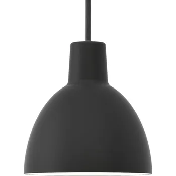 Louis Poulsen závěsné světlo Toldbod 170, černá - kabel 260 cm černé 1 x 4 W - Doprava zdarma