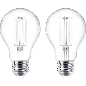 Lampička Lindby LED žárovka E27 sada 2 ks 7W 806 lm čirá 2700K