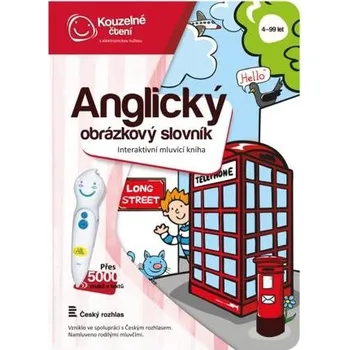 interaktivní kniha Albi Kouzelné čtení Kniha Anglický obrázkový slovník SK