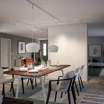 Bodové svítidlo Paulmann URail koncová záslepka 2-sada bílý bílé