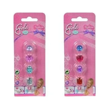 Doplněk pro panenku Simba Steffi Love Girl Simba Sada prstýnků pro holčičky, 2 druhy