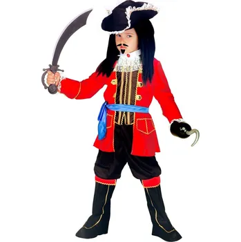 Karnevalový kostým Dětský kostým kapitánského piráta - Pro věk 4-5 let