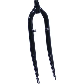 Vidlice na kolo Vidlice TREKKING 28" 1 1/8" závit - pevná ocelová - surová, barva dle přání