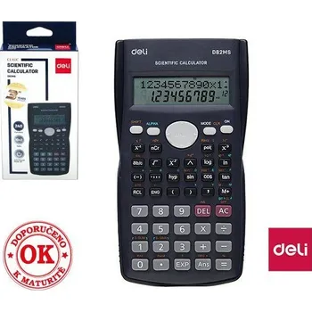 Kalkulačka Kalkulačka vědecká DELI ED82MS [A]