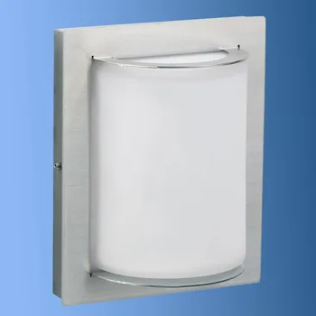 Venkovní osvětlení Albert Leuchten Venkovní nástěnné svítidlo Semicircolare 20,5 cm opálová, šedá 1 x 75 W - Doprava zdarma