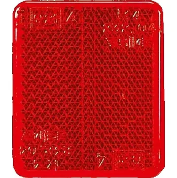 Samolepicí dekorace na vozidlo AJ.BA Odrazka červená, samolepící, 57 x 39 mm |