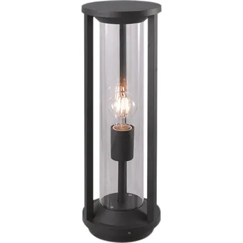 Lampička Megatron Cillo soklové světlo z hliníku, 50 cm antracit, průhledná 1 x 15 W LED - Doprava zdarma