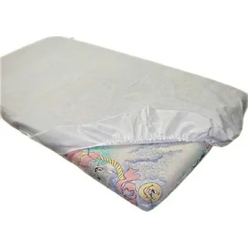 Prostěradlo Cosing Bavlněné prostěradlo 120x60 cm - žlutá