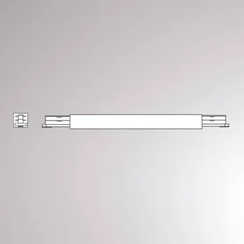 Lampička Molto Luce Středový napáječ pro 2fázovou lištu Volare, bílá - Doprava zdarma