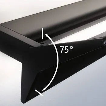 Svítidlo Paulmann Stine LED stmívač stěn 3 kroky, černý černá 1 x 13 W LED, 1 x 4 W LED - Doprava zdarma