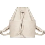 ESTELLE Stylový kožený batůžek 1523 béžový