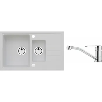 Set Alveus Intermezzo 70 White 11 + Ruta Chrom