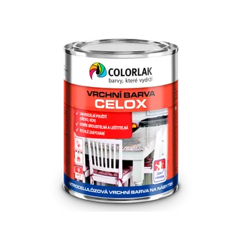 Lak na dřevo COLORLAK Celox C2001 odstín 2880 Hnědá Kaštanová 750 ml
