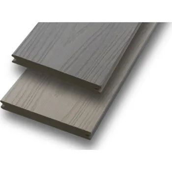 Terasové prkno Terasové prkno WPC železo/cement šedá G² Plné Délka prkna: 3,0 m