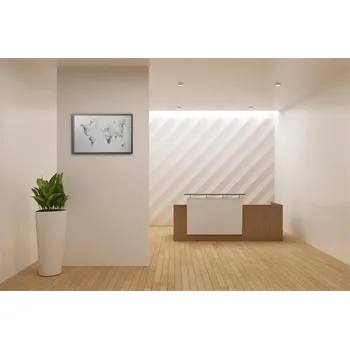 Pěnová tabule VICTORIA "World Map" 40x60cm, černý rám