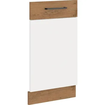 Kuchyňská linka ZEATA, dvířka na myčku ZM 713x446, dub lancelot/bílý lesk + vyzvednutí ZDARMA