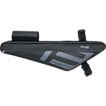 Taška na kolo FORCE-ADVENTURE, čierna Černá 2 L